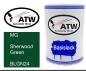 Preview: MG, Sherwood Green, BLGN24: 500ml Lackdose, von ATW Autoteile West.